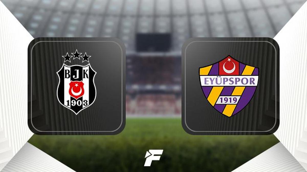 Beşiktaş – Eyüpspor maçı maçı ne zaman, saat kaçta ve hangi kanalda?