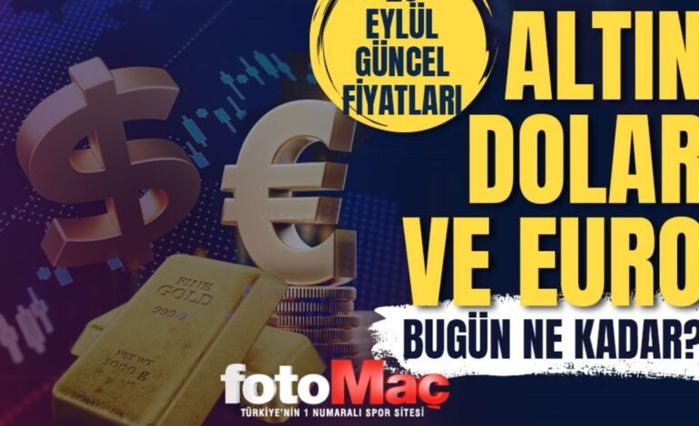 GRAM ALTIN FİYATI 28 Eylül | Çeyrek, yarım, tam, cumhuriyet altını ne kadar? 1 Dolar kaç TL?