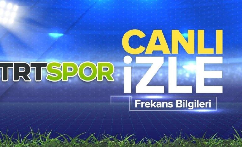 TRT SPOR CANLI İZLE | TRT Spor frekans 2024 –  TRT Spor canlı yayın şifresiz full HD