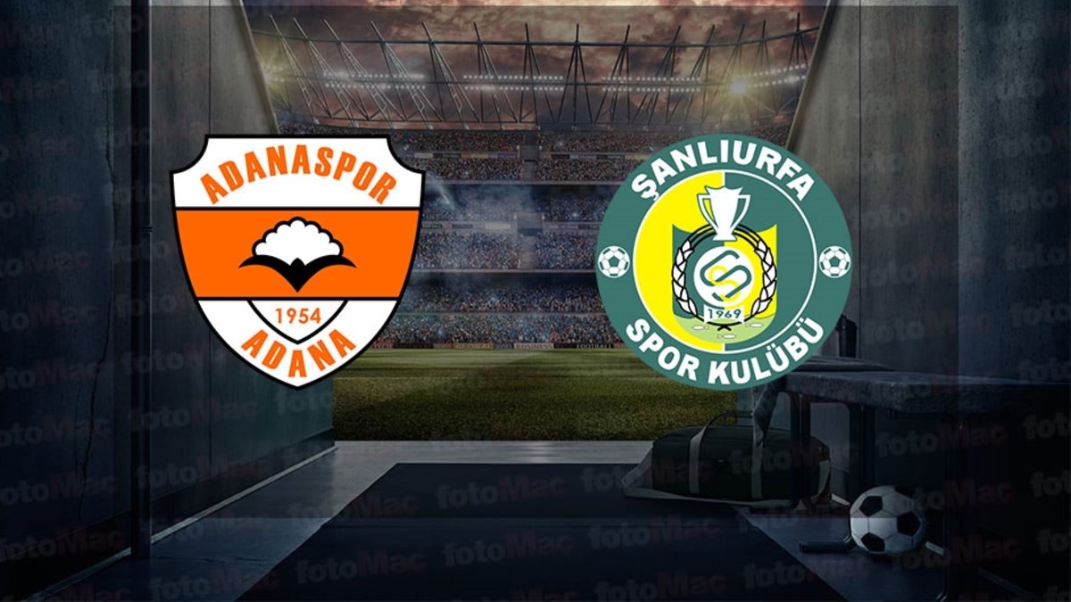 Adanaspor – Şanlıurfaspor maçı ne zaman? Saat kaçta, hangi kanalda canlı yayınlanacak? | Trendyol 1. Lig