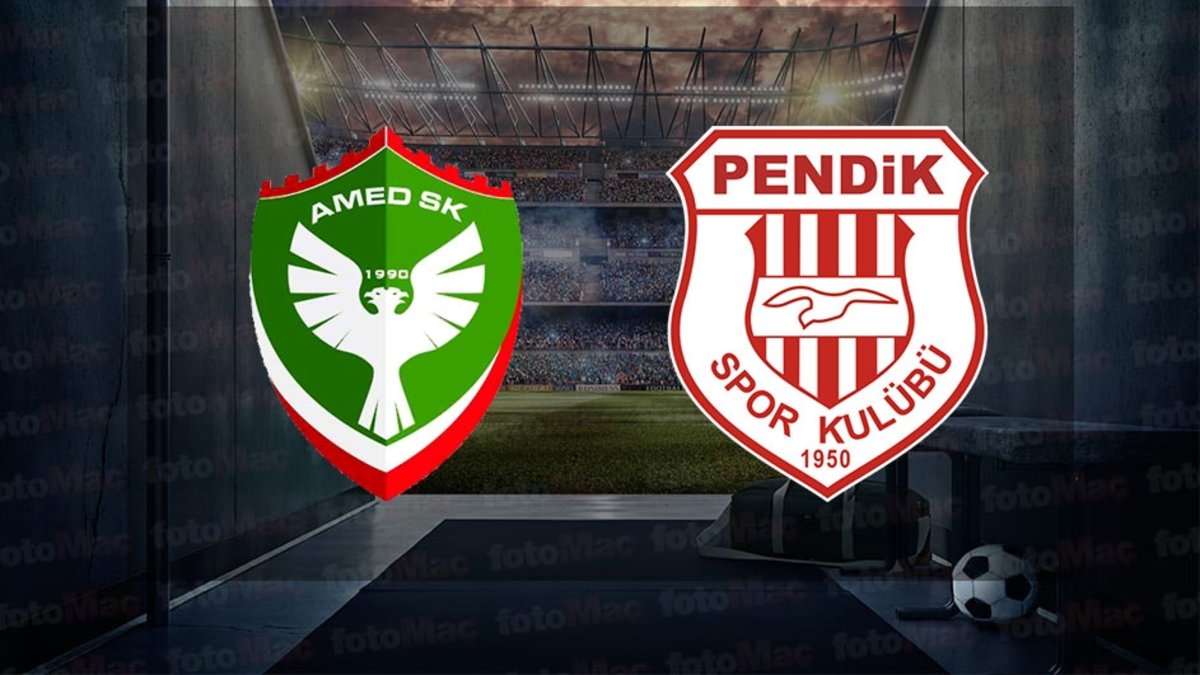 Amed SK – Pendikspor maçı ne zaman? Saat kaçta, hangi kanalda canlı yayınlanacak? | Trendyol 1. Lig