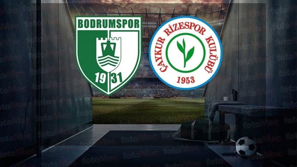 Bodrum FK – Çaykur Rizespor maçı CANLI | Trendyol Süper Lig