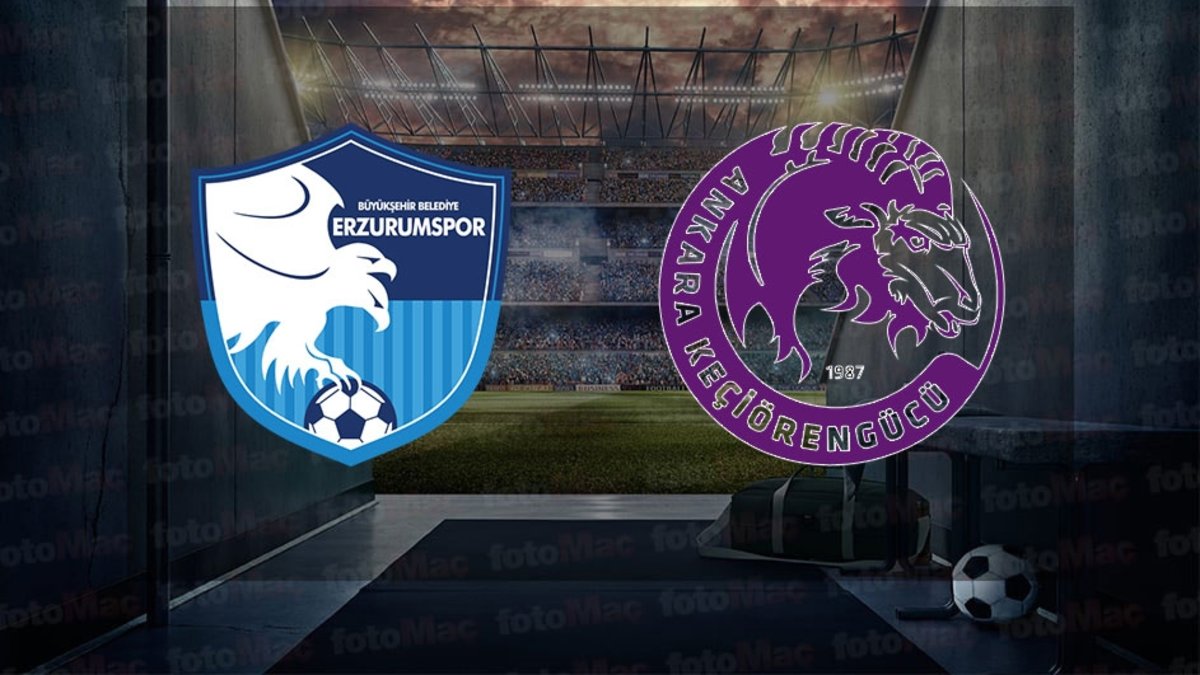 Erzurumspor – Keçiörengücü maçı ne zaman? Saat kaçta, hangi kanalda canlı yayınlanacak? | Trendyol 1. Lig