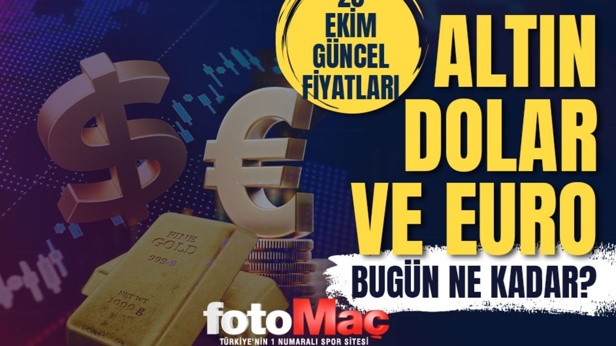 GRAM ALTIN FİYATI 23 Ekim💰 | Çeyrek, Yarım, Tam, Külçe, Cumhuriyet Altını ne kadar? 1 Dolar kaç TL?