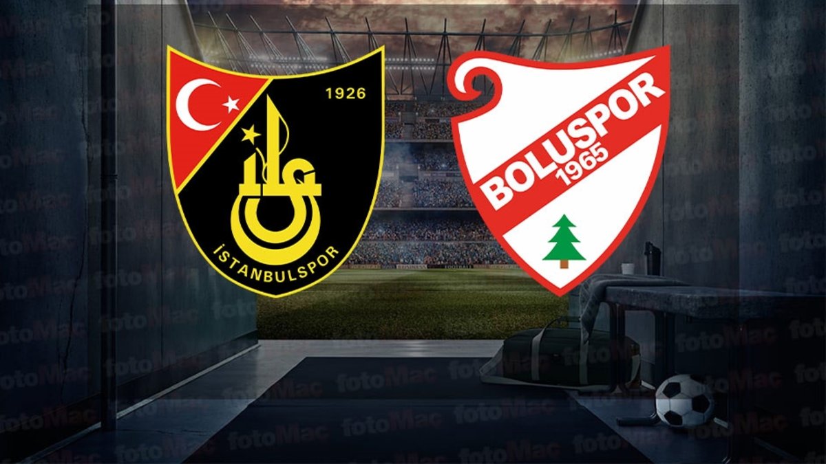 İstanbulspor – Boluspor maçı ne zaman? Saat kaçta, hangi kanalda canlı yayınlanacak? | Trendyol 1. Lig