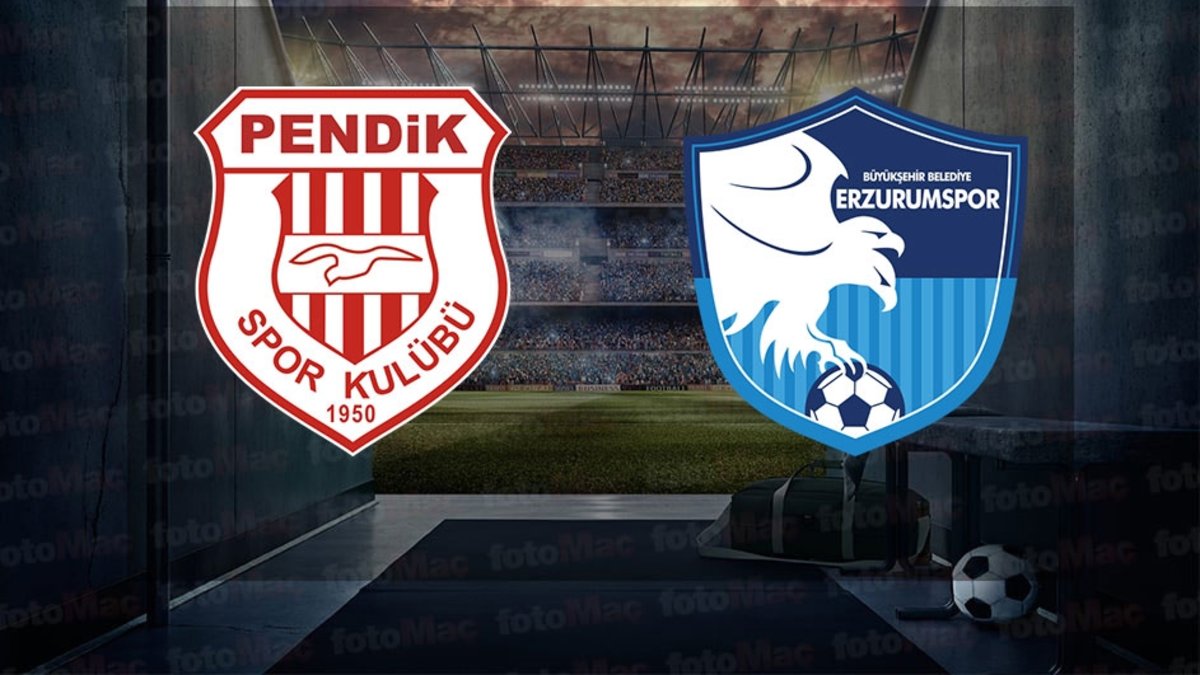 Pendikspor – Erzurumspor maçı ne zaman? Saat kaçta, hangi kanalda canlı yayınlanacak? | Trendyol 1. Lig