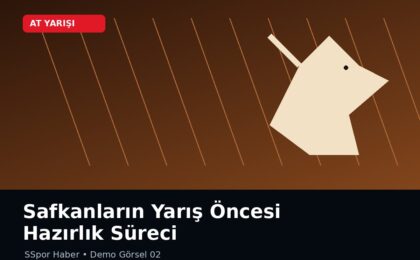 Safkanların Yarış Öncesi Hazırlık Süreci