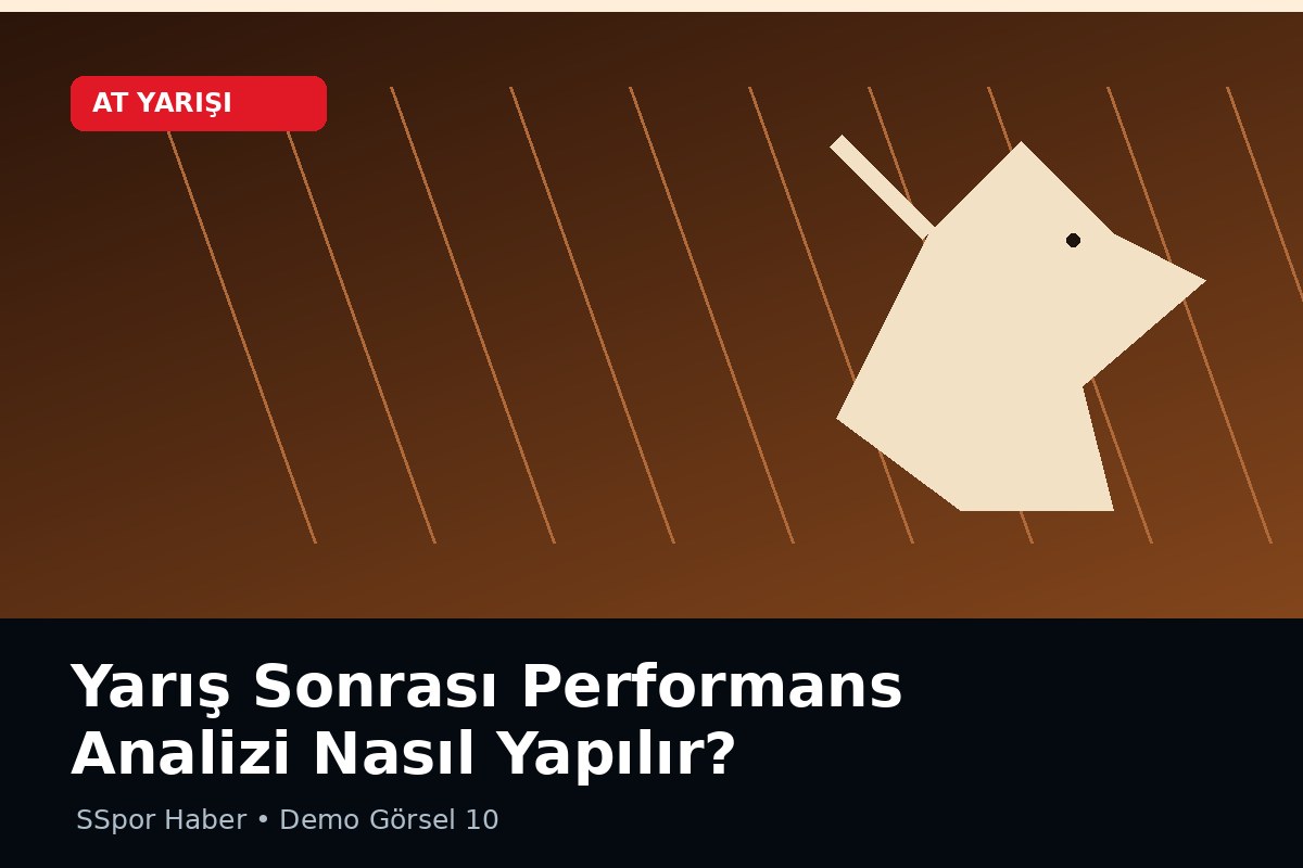 Yarış Sonrası Performans Analizi Nasıl Yapılır?