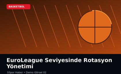 EuroLeague Seviyesinde Rotasyon Yönetimi