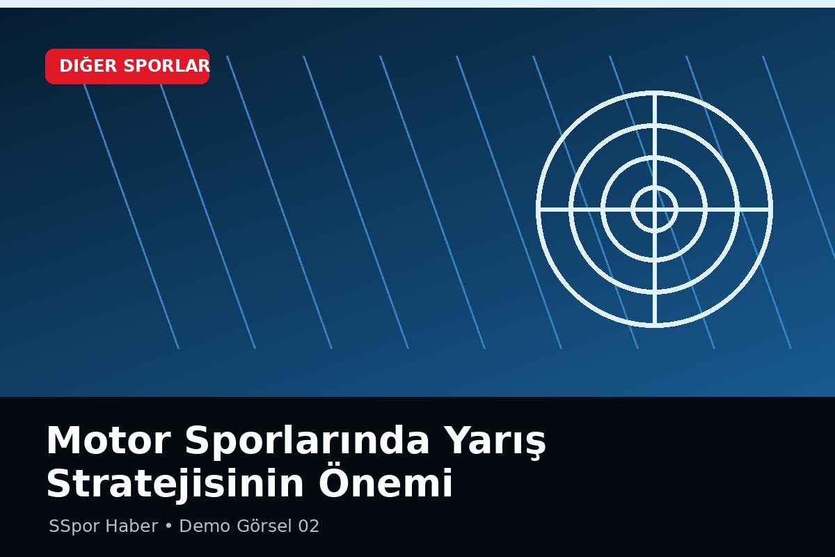 Motor Sporlarında Yarış Stratejisinin Önemi
