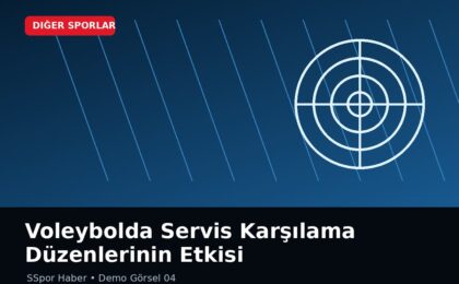 Voleybolda Servis Karşılama Düzenlerinin Etkisi