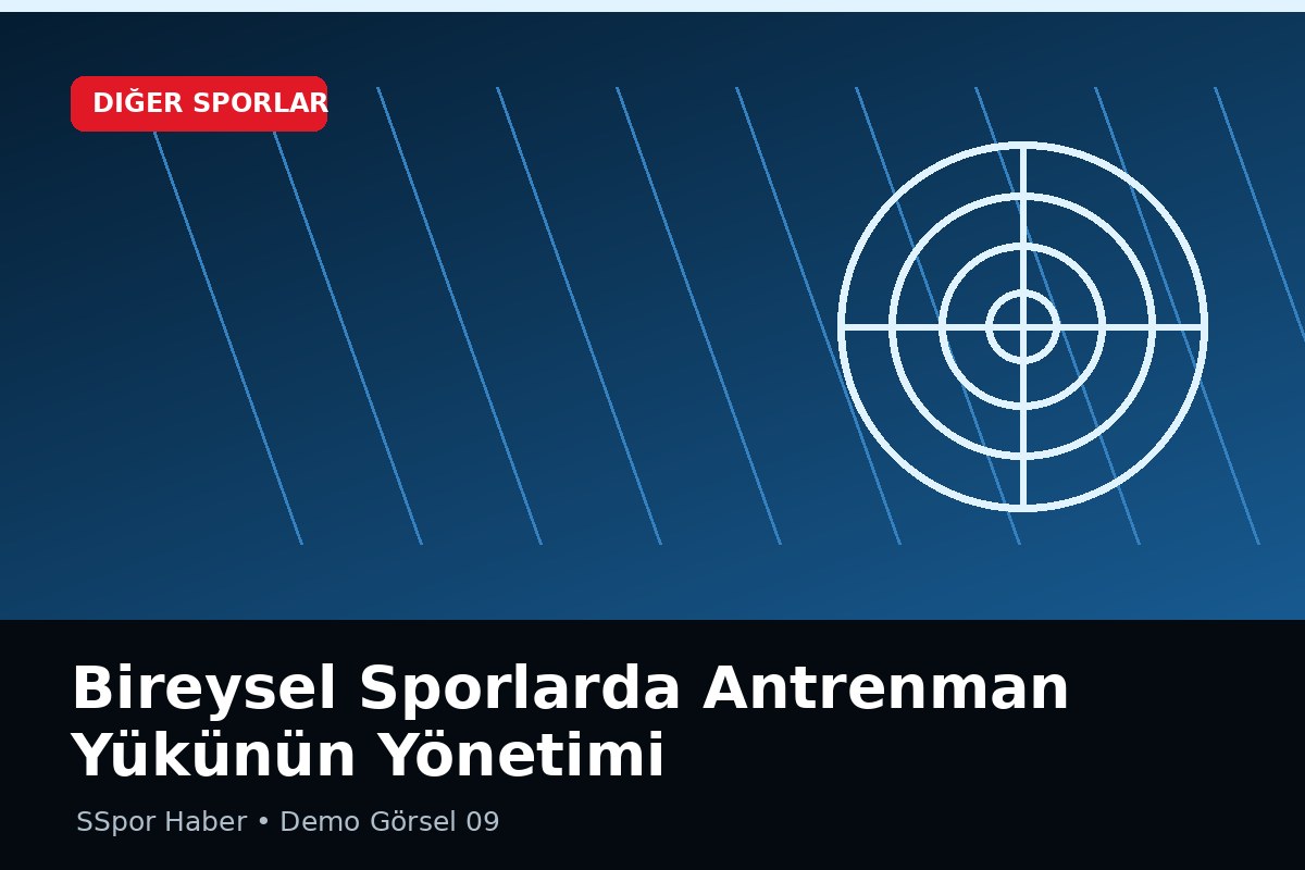 Bireysel Sporlarda Antrenman Yükünün Yönetimi