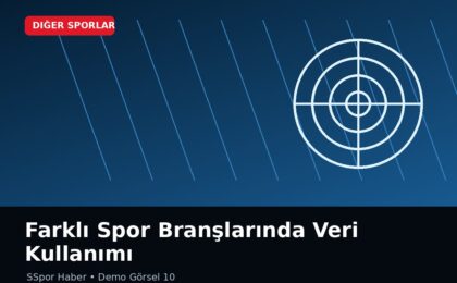 Farklı Spor Branşlarında Veri Kullanımı