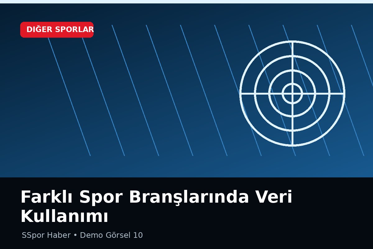 Farklı Spor Branşlarında Veri Kullanımı