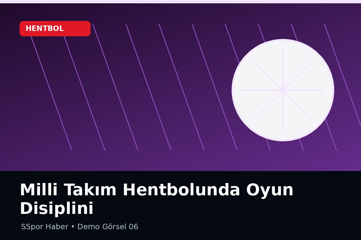 Milli Takım Hentbolunda Oyun Disiplini