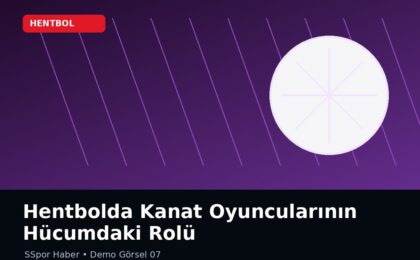 Hentbolda Kanat Oyuncularının Hücumdaki Rolü